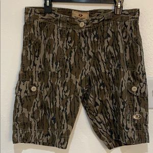 Ladies Mossy Oak High Tide Camo Shorts sz10